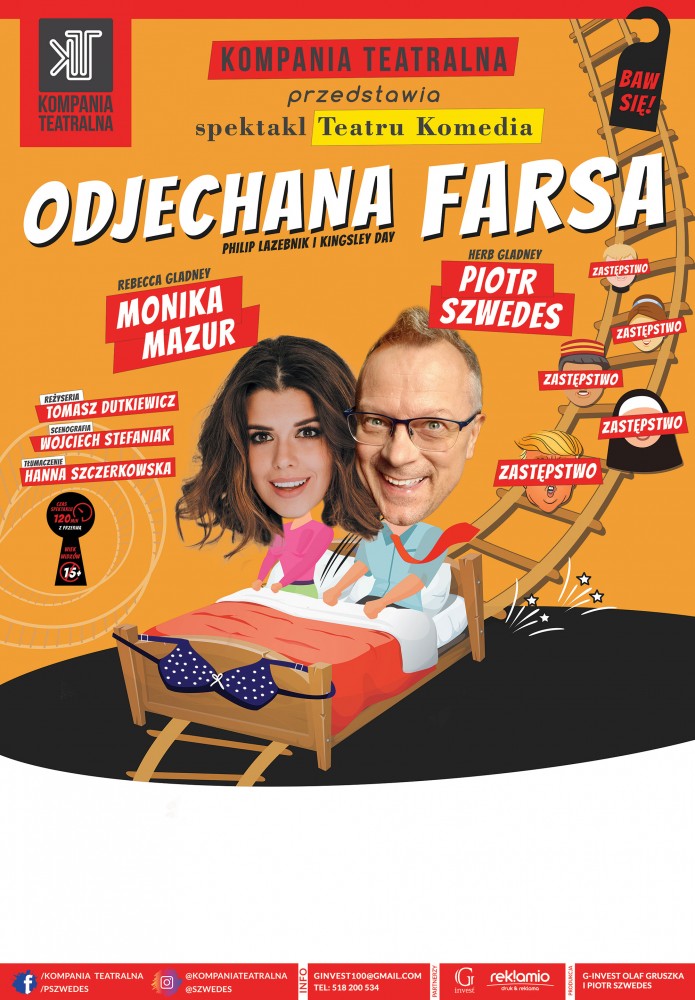 "Odjechana farsa" - zwariowana komedia w znakomitej obsadzie