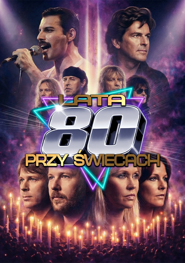 Lata 80. przy świecach. Muzyka, która przenosi do wspomnień