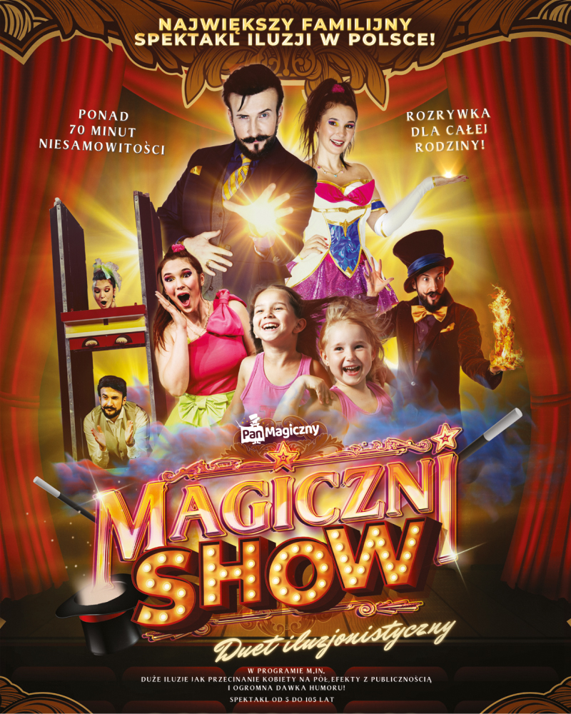 Magiczni Show – pokaz iluzji dla całej rodziny