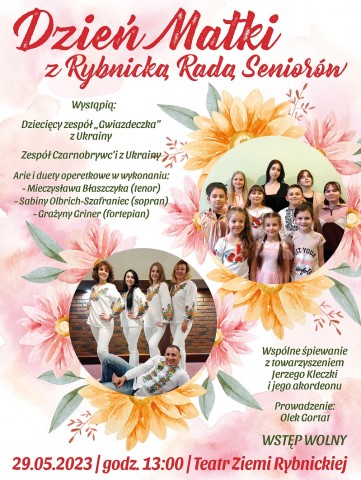 Dzień Matki z Rybnicką Radą Seniora