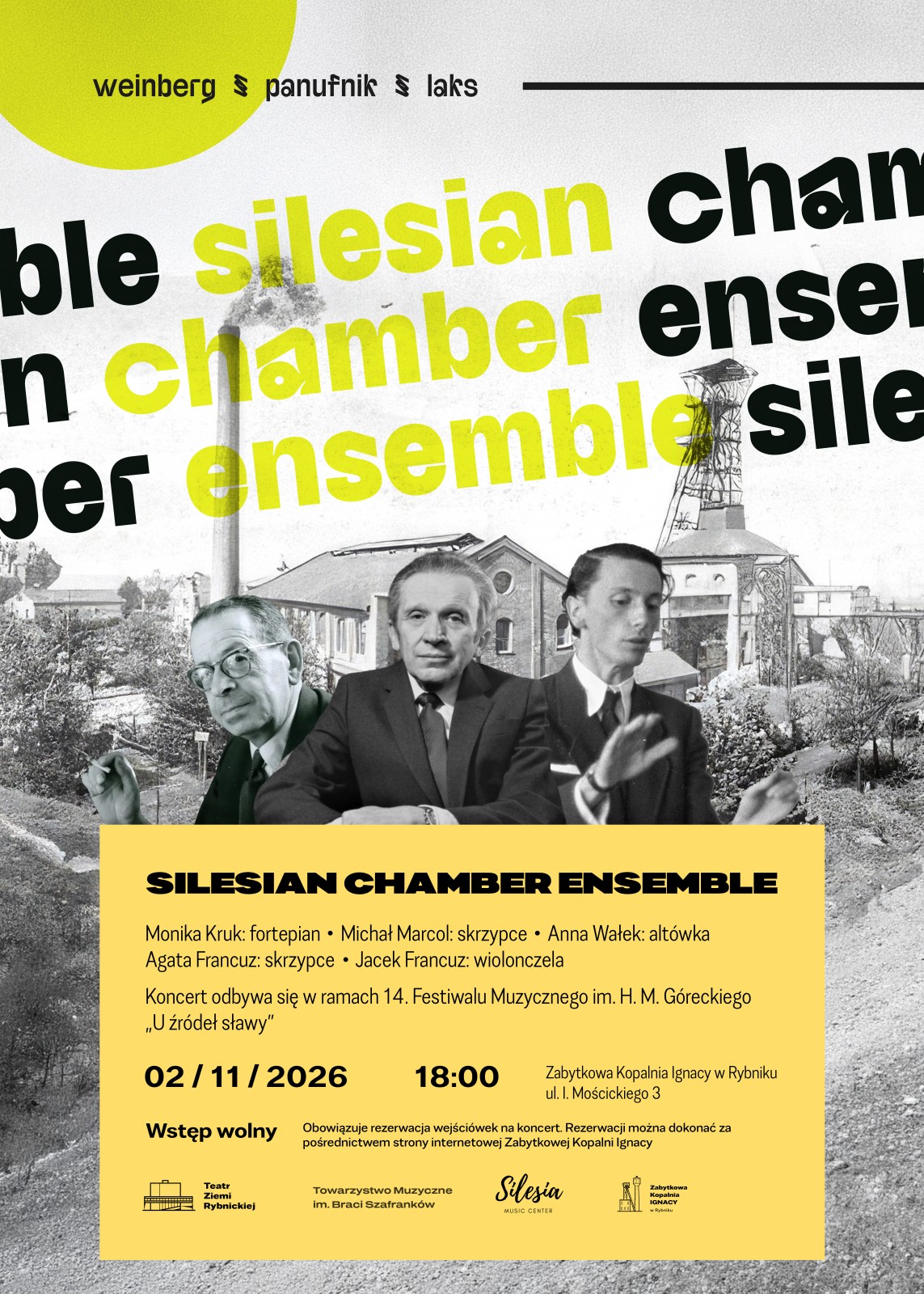 Koncert kameralny - Silesian Chamber Ensemble