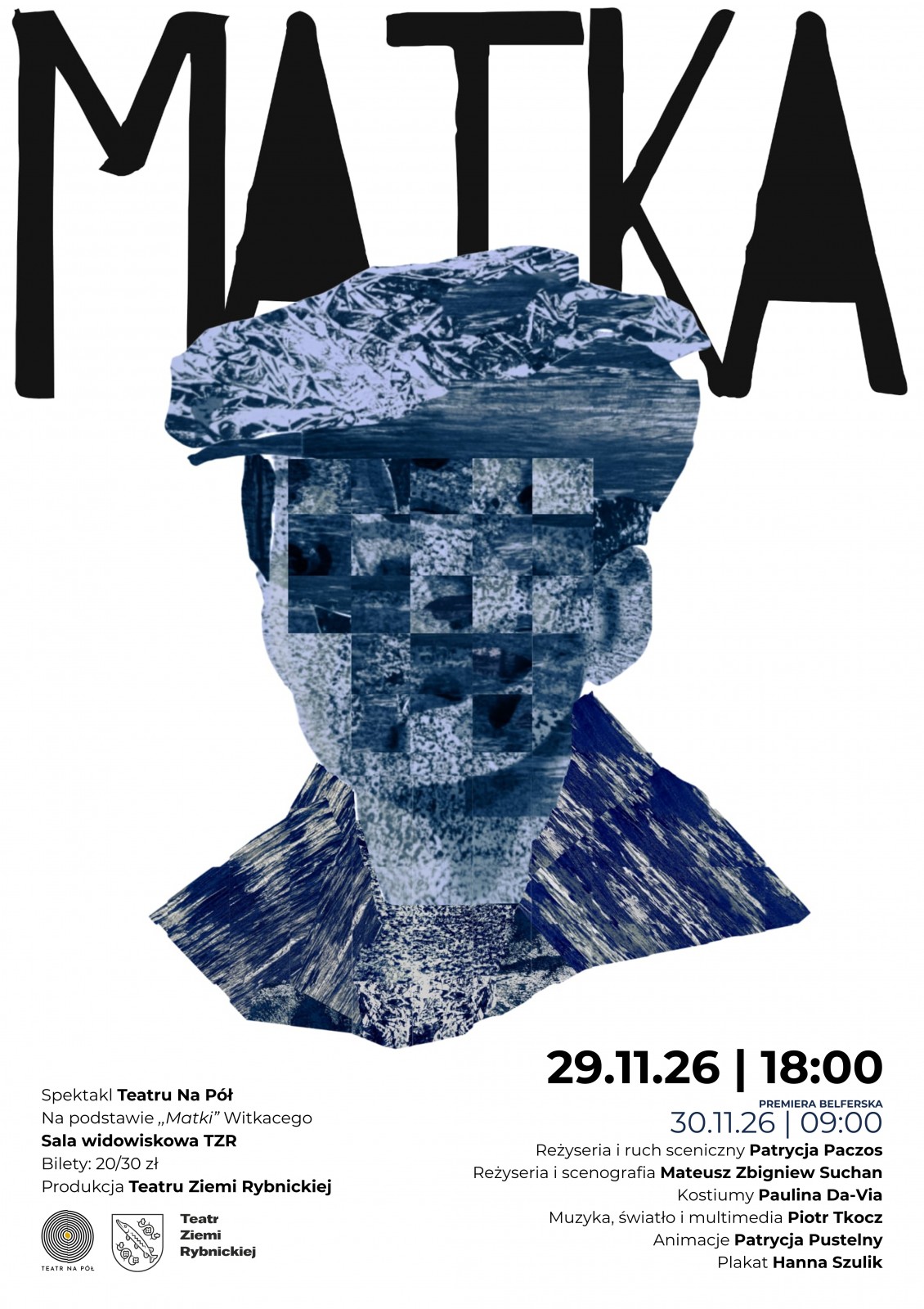 Matka. Spektakl Teatru Na Pół na podstawie dramatu Witkacego