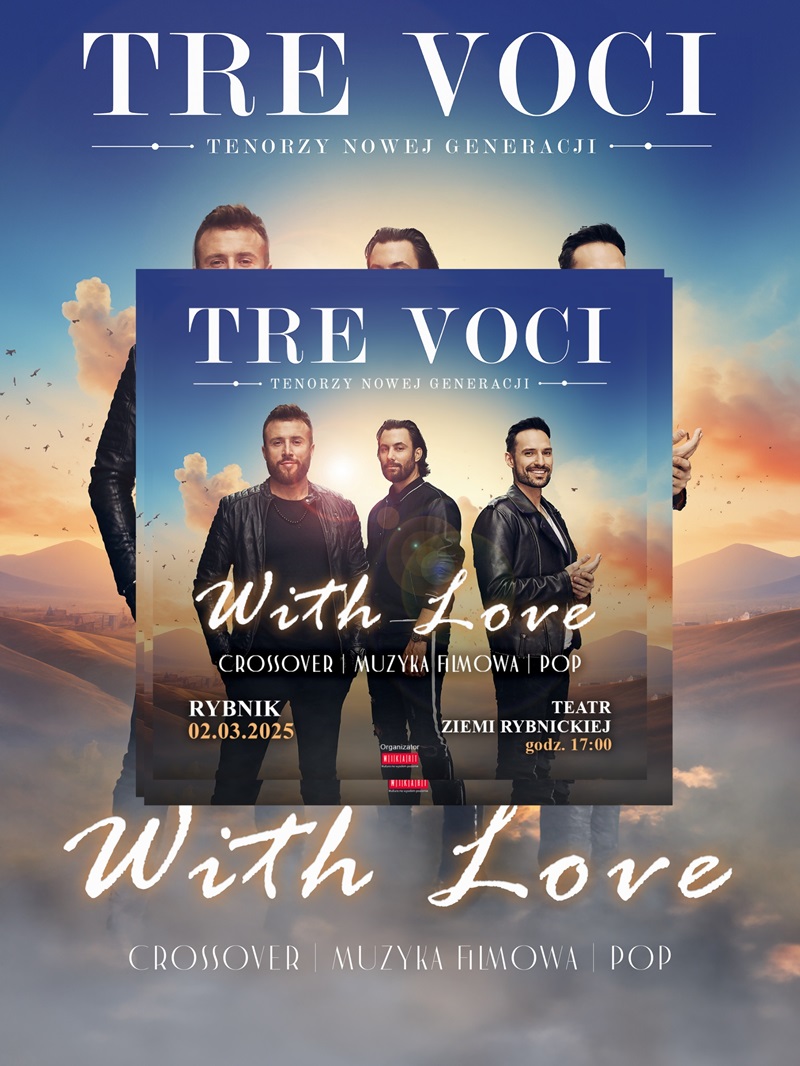 TRE VOCI "With Love ". Platinum Concert
