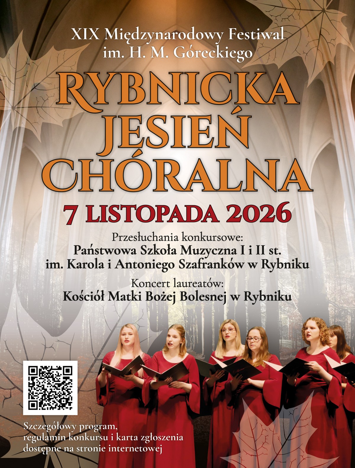 19. Międzynarodowy Festiwal Rybnicka Jesień Chóralna im. H.M. Góreckiego