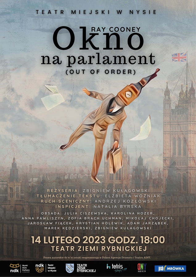 14.02.2024, godz. 18:00.  Walentynki w Teatrze:  "Okno na Parlament"