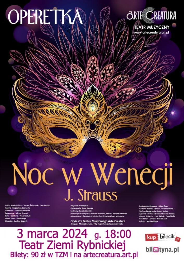 "Noc w Wenecji", operetka  Johanna Straussa